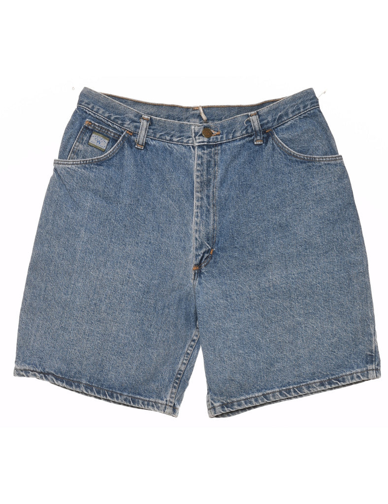 Wrangler Light Wash Denim Shorts - W28 L8