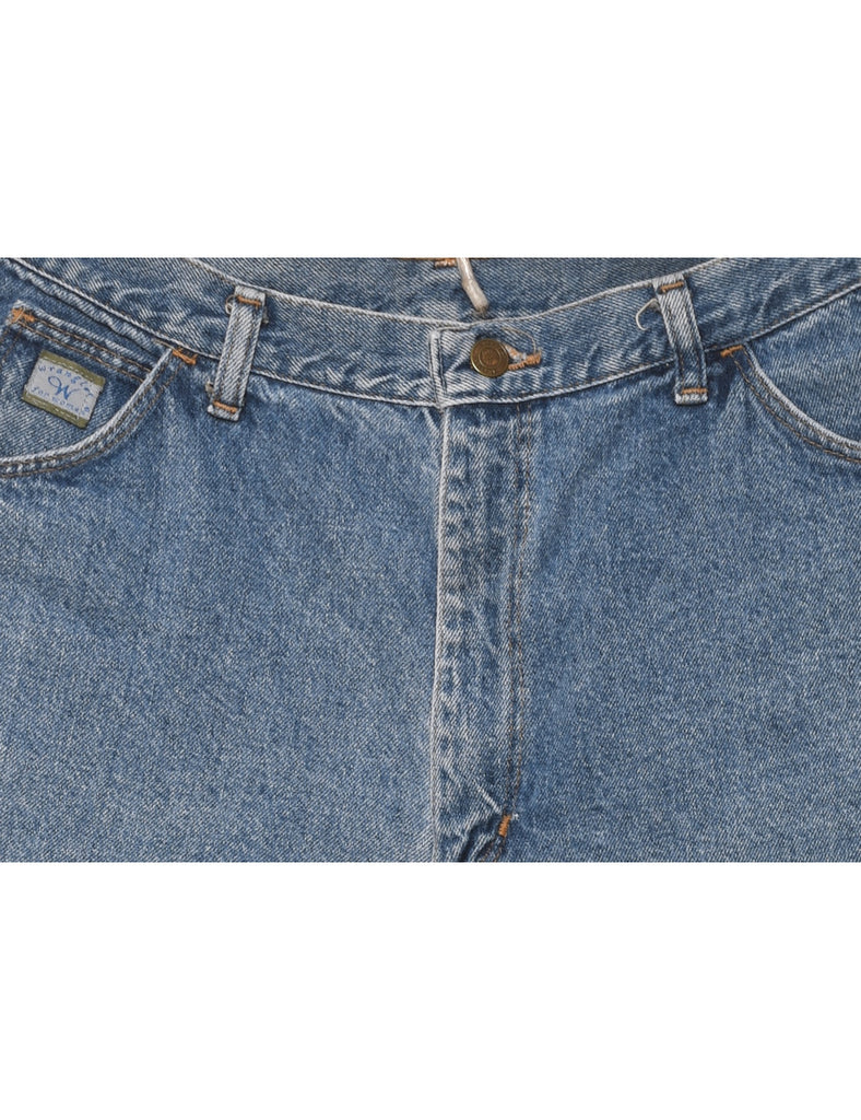 Wrangler Light Wash Denim Shorts - W28 L8
