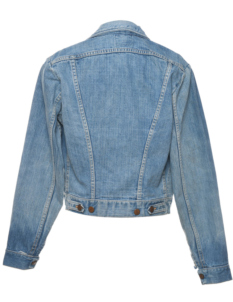 Wrangler Stone Wash Denim Jacket - M