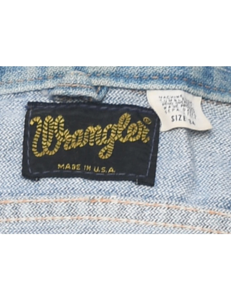 Wrangler Stone Wash Denim Jacket - M