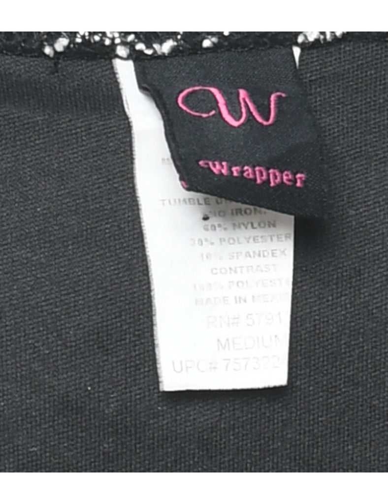 Wrapper Printed Top - M