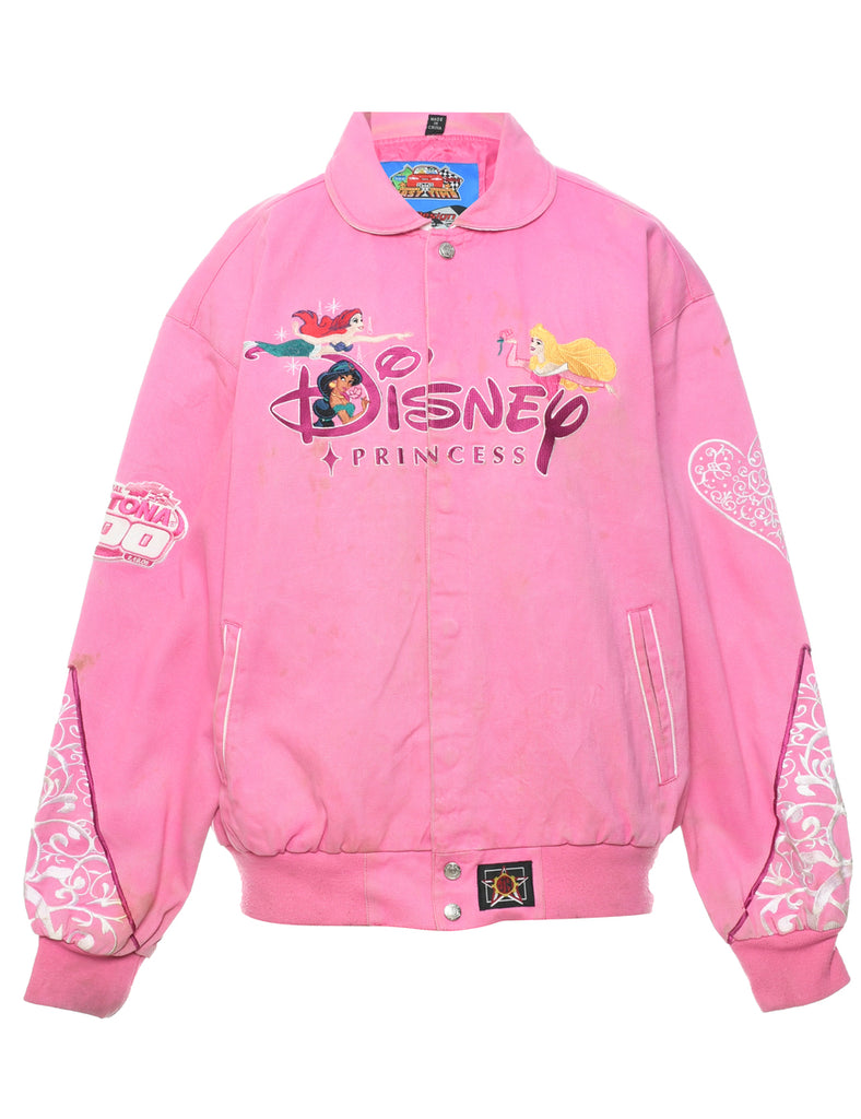 Y2K Disney Princess Racing Jacket - M