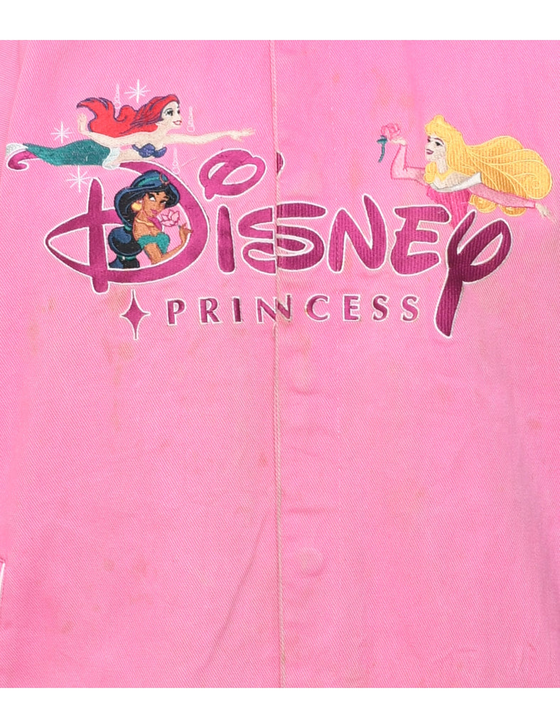 Y2K Disney Princess Racing Jacket - M