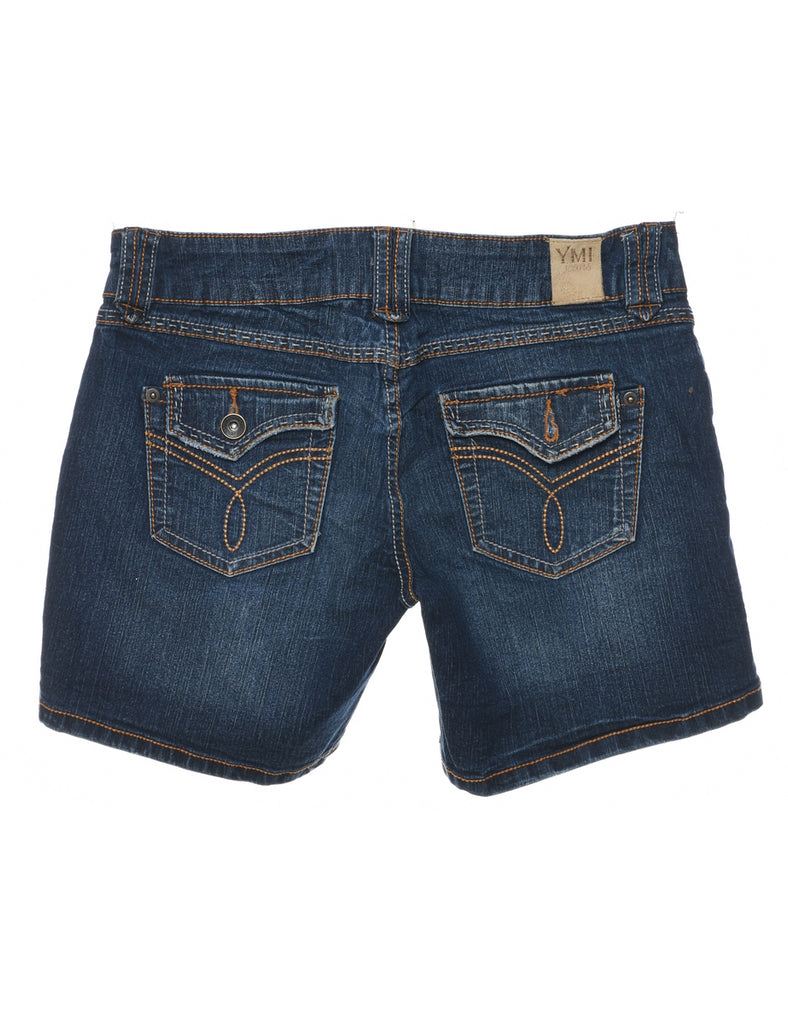 Y2K Indigo Denim Shorts - W28 L5