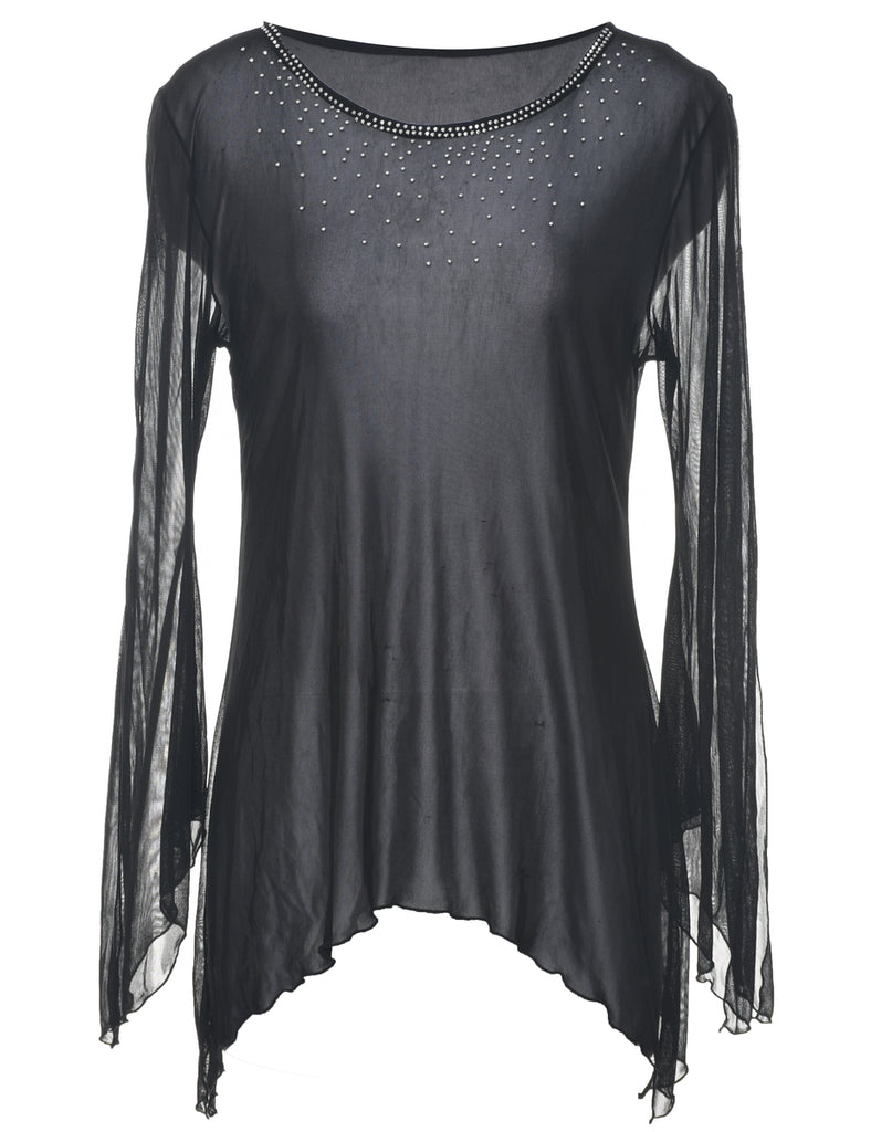 Y2K Style Asymmetric Top - M
