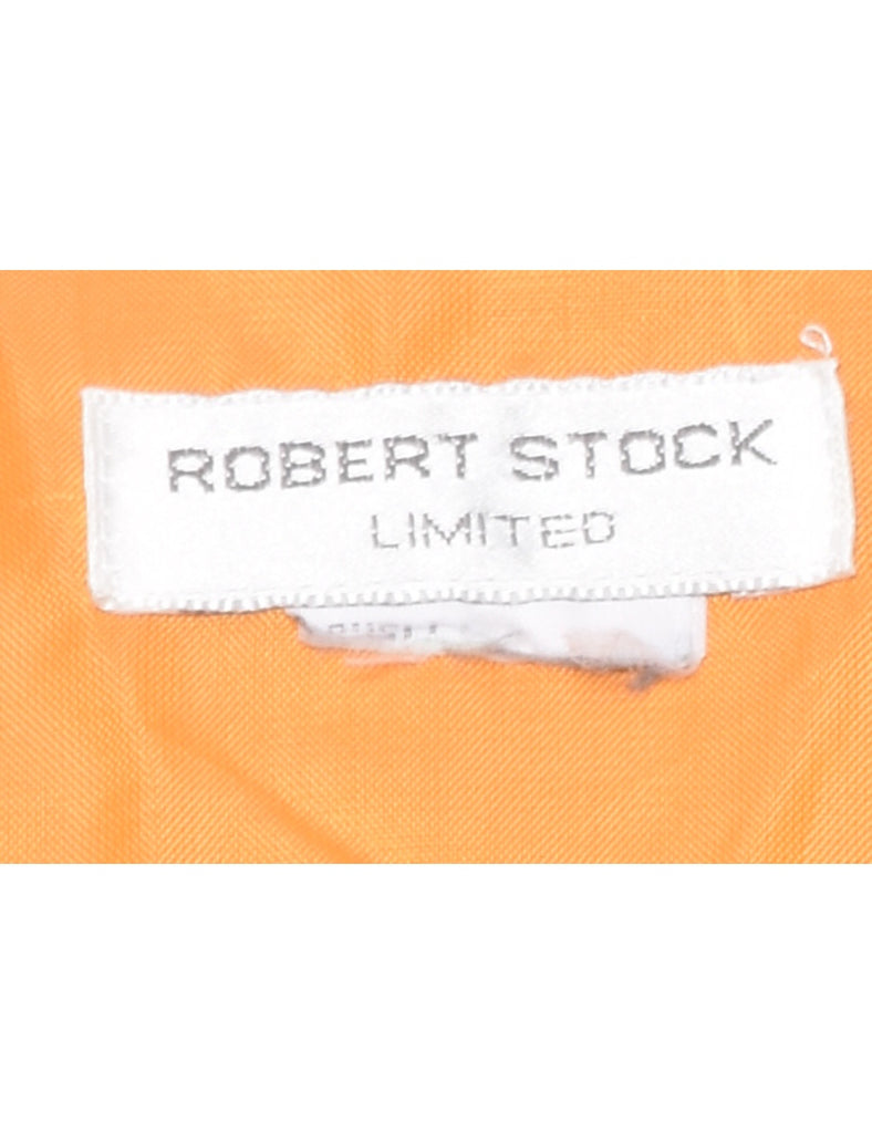 Zip Front Colour Block Jacket - L