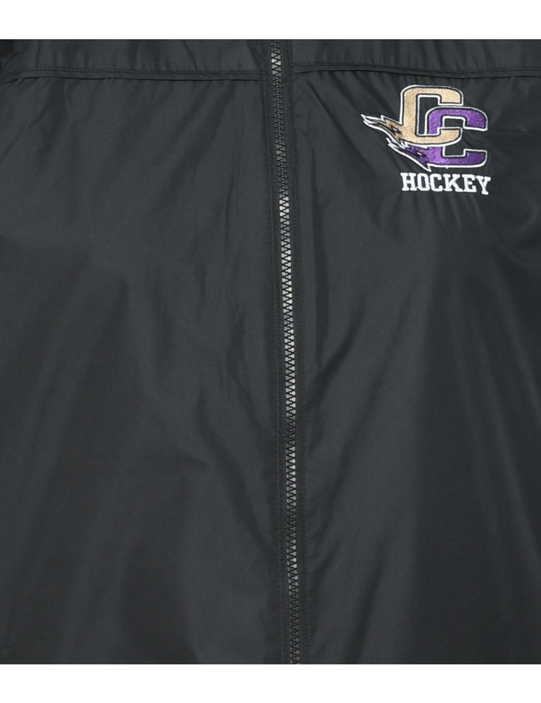 Zip Front Hockey Jacket - M