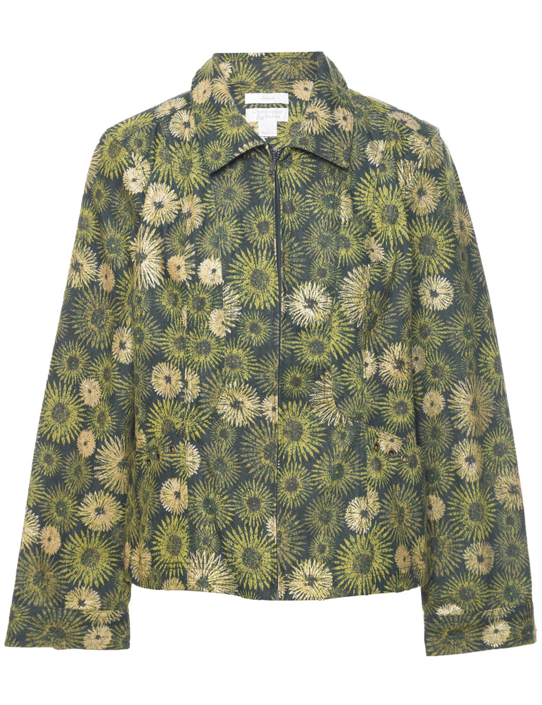 Zip Front Jacket - L