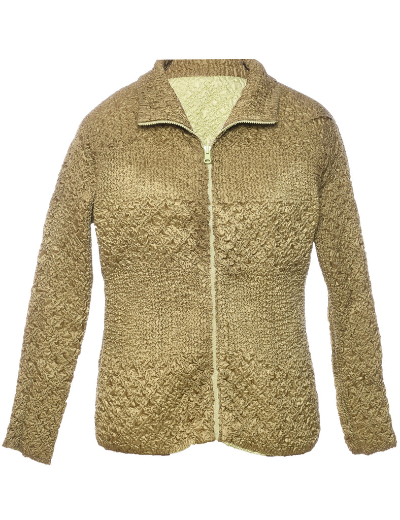 Zip Front Jacket - L