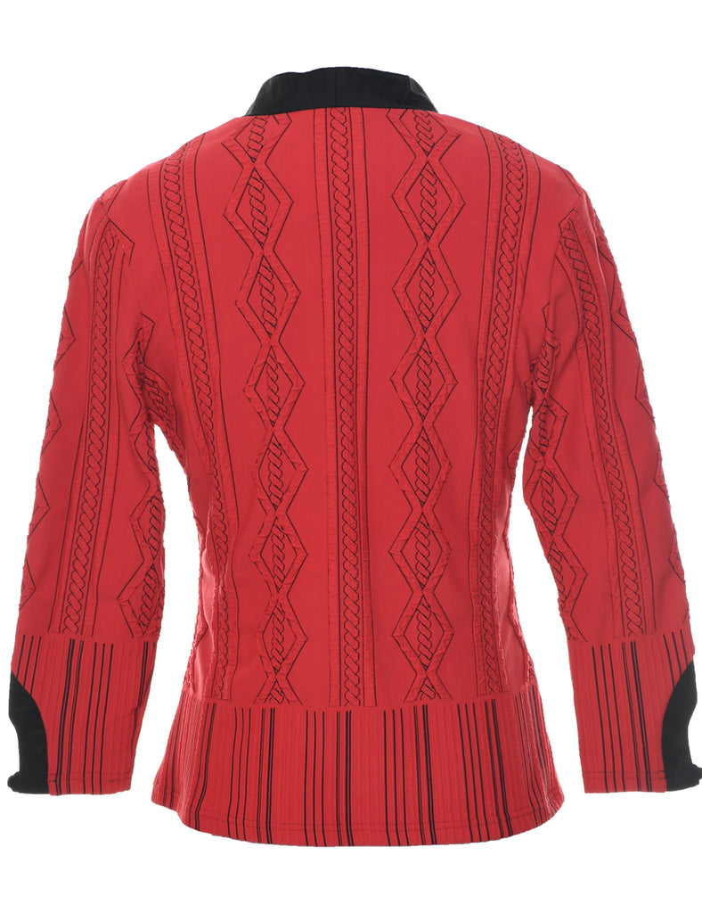 Zip Front Jacket - M