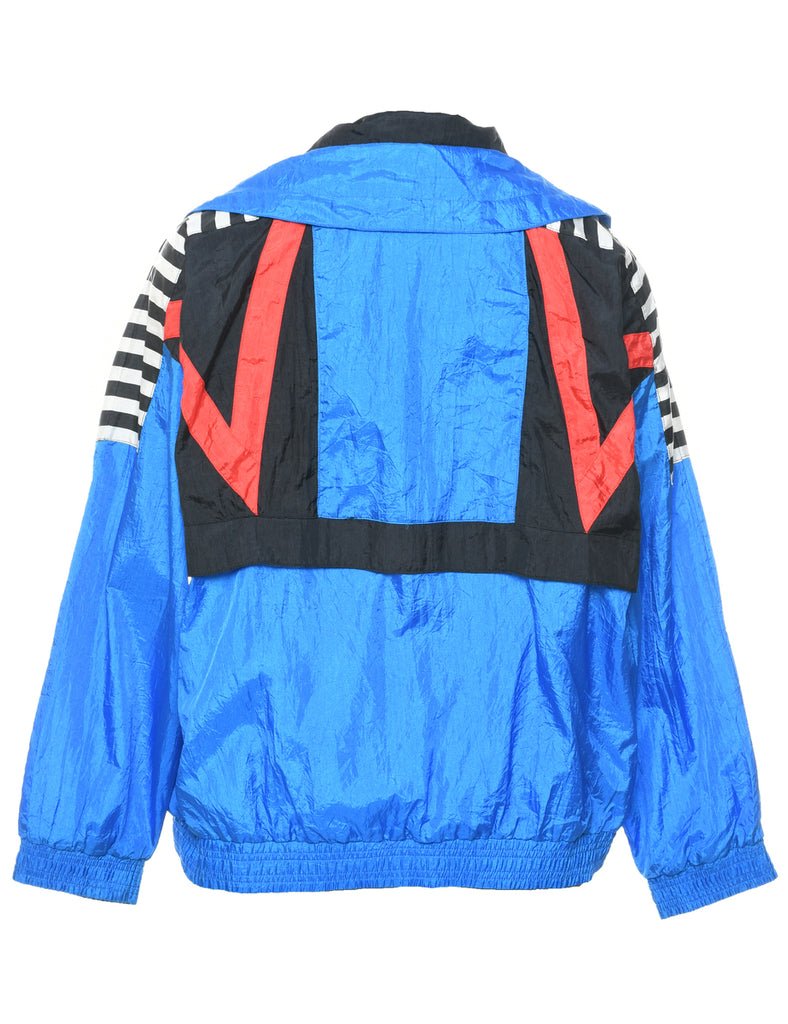Zip Front Nylon Jacket - M