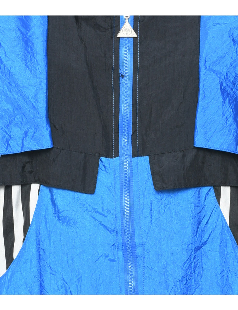 Zip Front Nylon Jacket - M