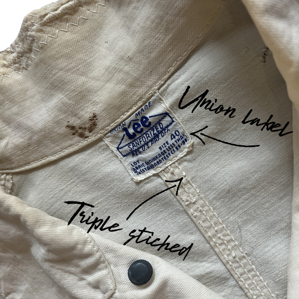 Rare 1950 Lee Princeton Beer Jacket - M