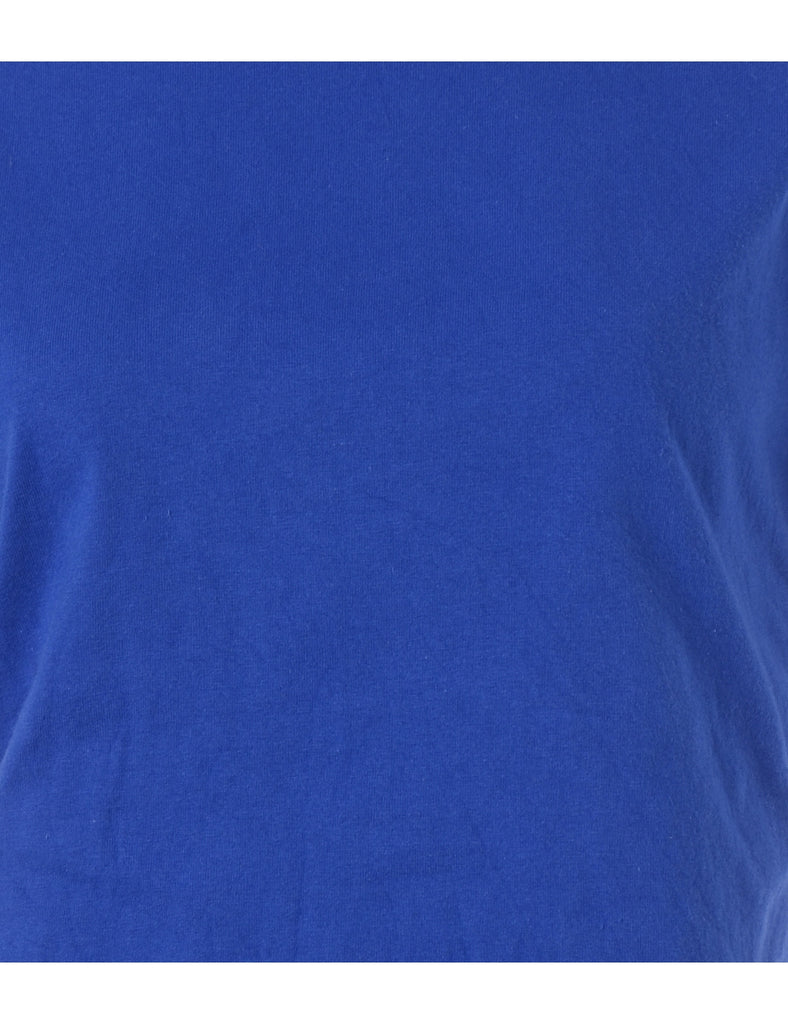 Label Bell Cropped Roll Sleeve T-Shirt - T-shirts - Beyond Retro