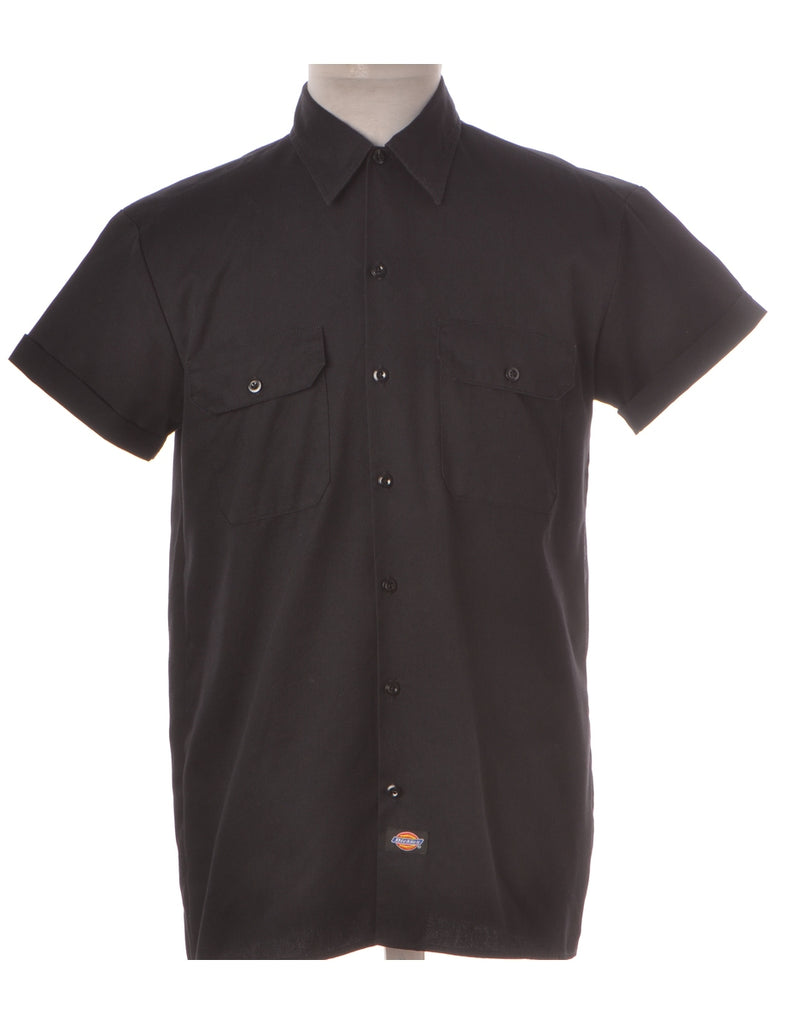 Label Black Upcycled Dickies Shirt - Shirts - Beyond Retro