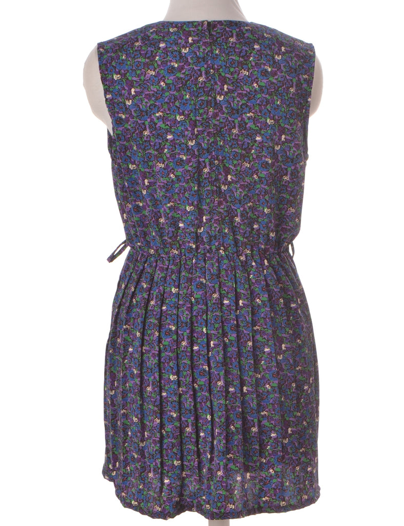 Label Anna Sleeveless Summer Short Dress - Dresses - Beyond Retro