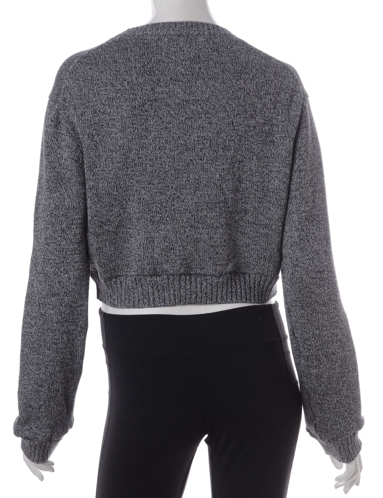 Label Alice Cropped Plain Knitted Jumper - Knits - Beyond Retro