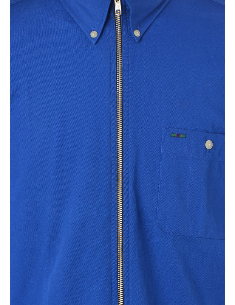 Label Blue Summer Shacket - Jackets - Beyond Retro