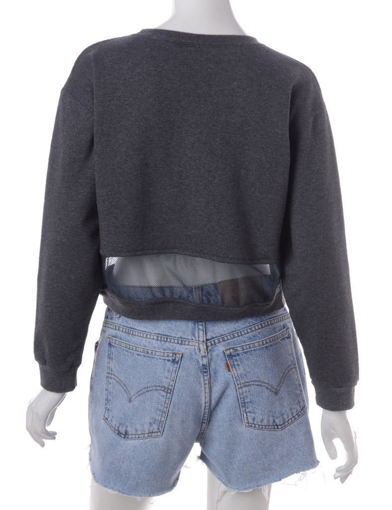Label Alicia Sports Mesh Cropped Hoodie - Sweatshirts - Beyond Retro
