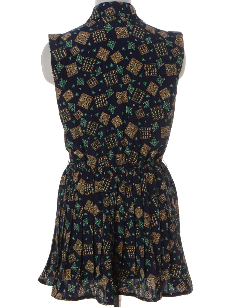Label Anna Sleeveless Summer Short Dress - Dresses - Beyond Retro