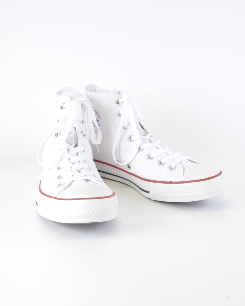 Classic White Hightop Converse - New But Imperfect - Footwear - Beyond Retro