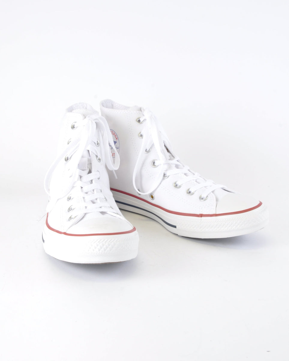 Vintage Classic White Hightop Converse - New But Imperfect | Beyond ...