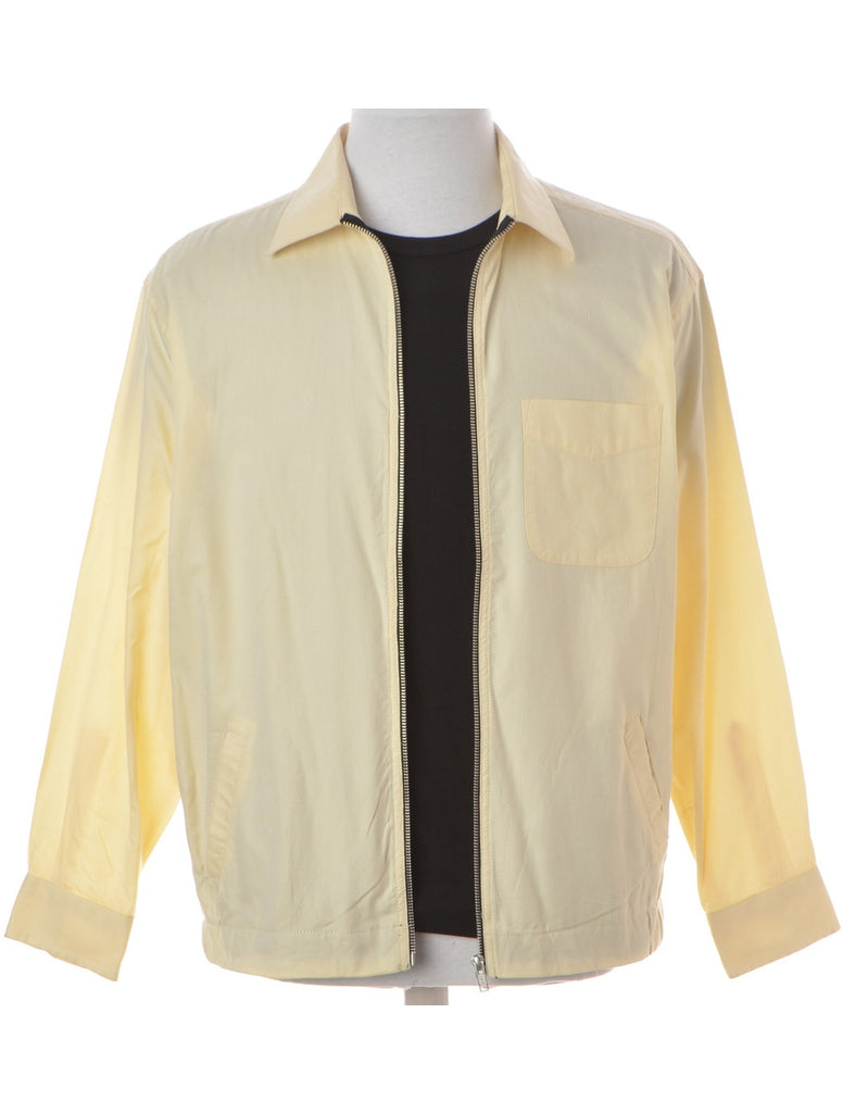 Label Yellow Summer Shacket