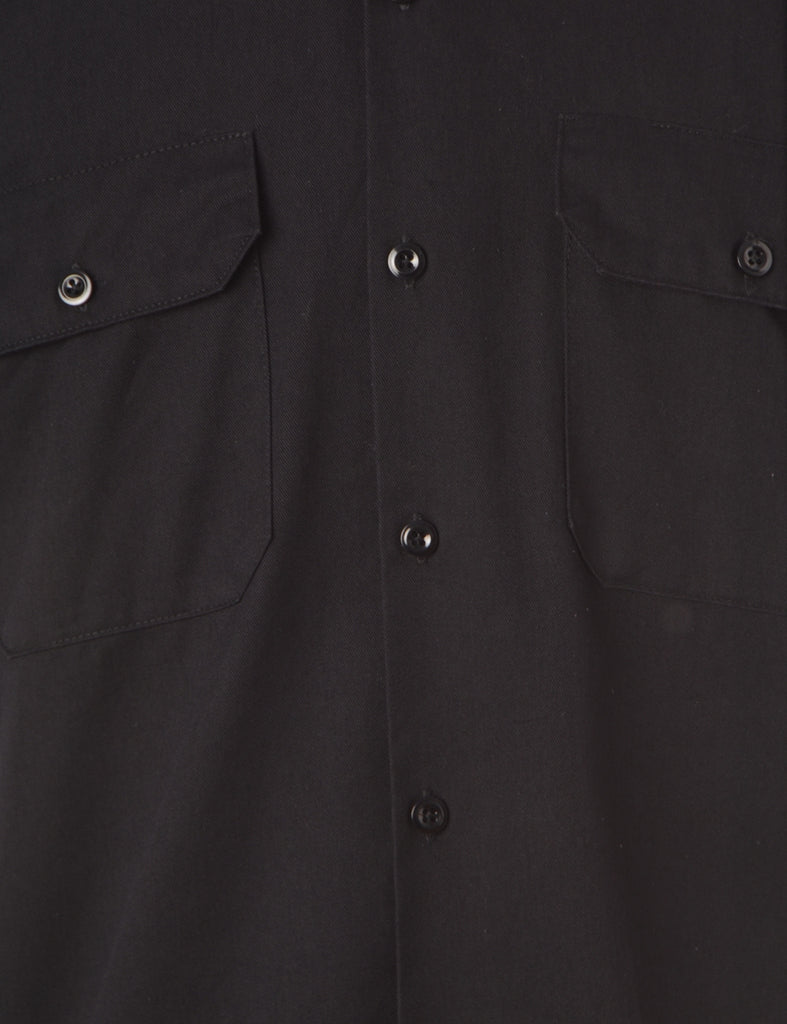 Label Black Upcycled Dickies Shirt - Shirts - Beyond Retro