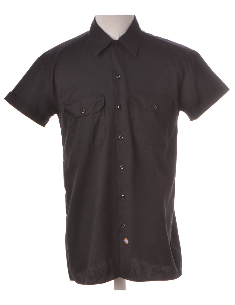 Label Black Upcycled Dickies Shirt - Shirts - Beyond Retro