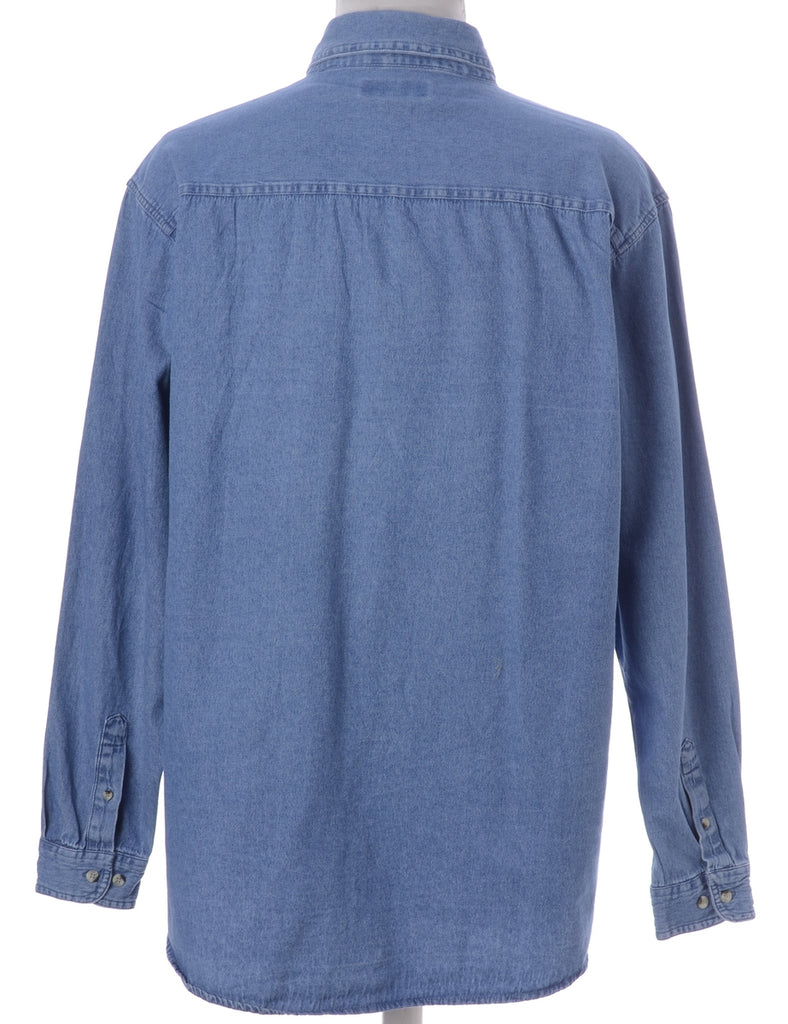 Label Callum Denim Double Pocket Shirt