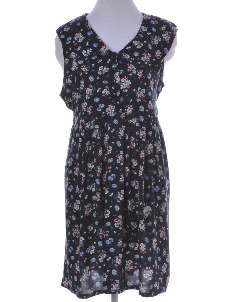 Floral Short Dress - Dresses - Beyond Retro