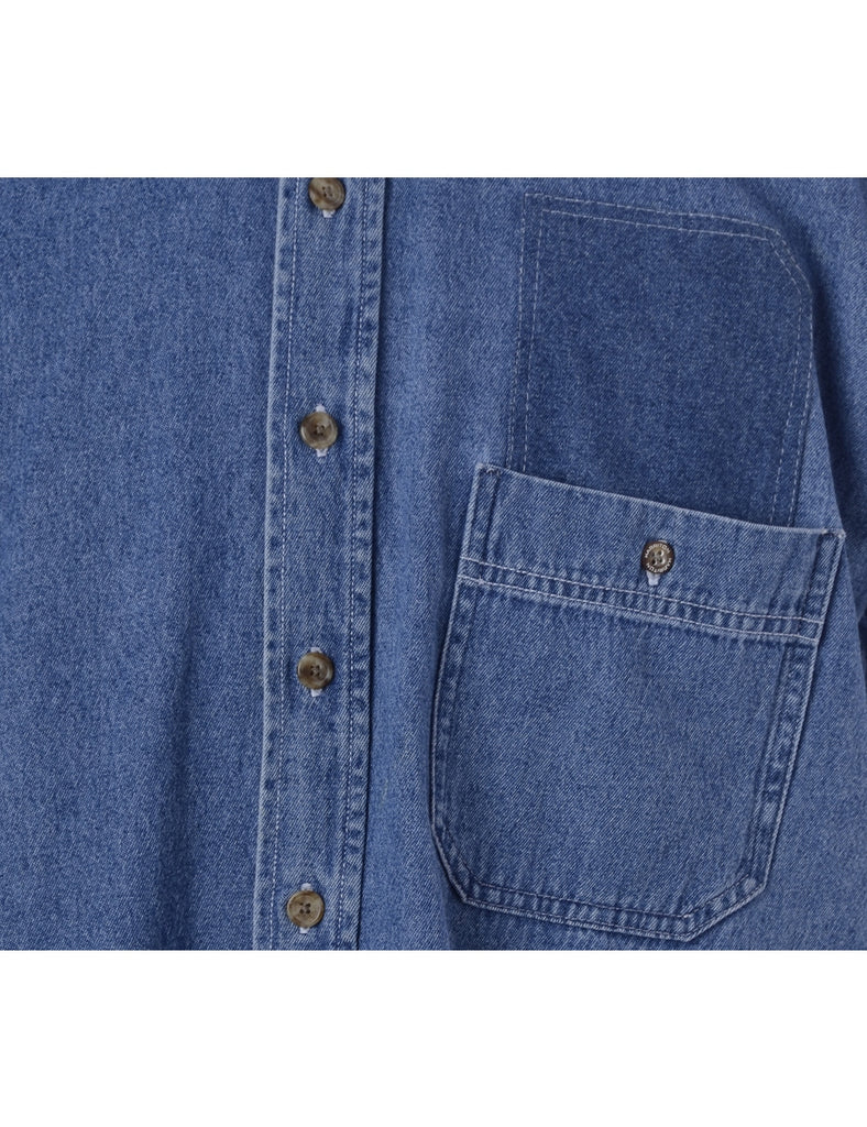 Label Callum Denim Double Pocket Shirt