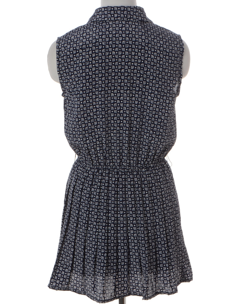 Label Anna Sleeveless Summer Short Dress - Dresses - Beyond Retro