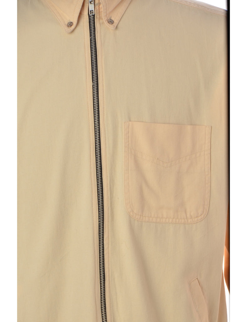 Label Yellow Summer Shacket
