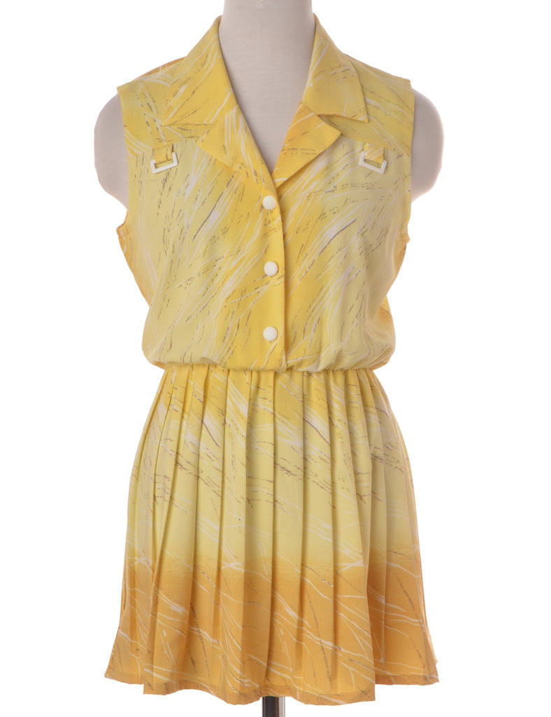 Label Anna Sleeveless Summer Short Dress - Dresses - Beyond Retro