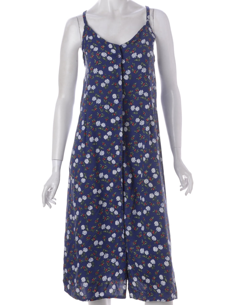 Beyond Retro Label Molly Strappy Slip Dress Navy - Dresses - Beyond Retro