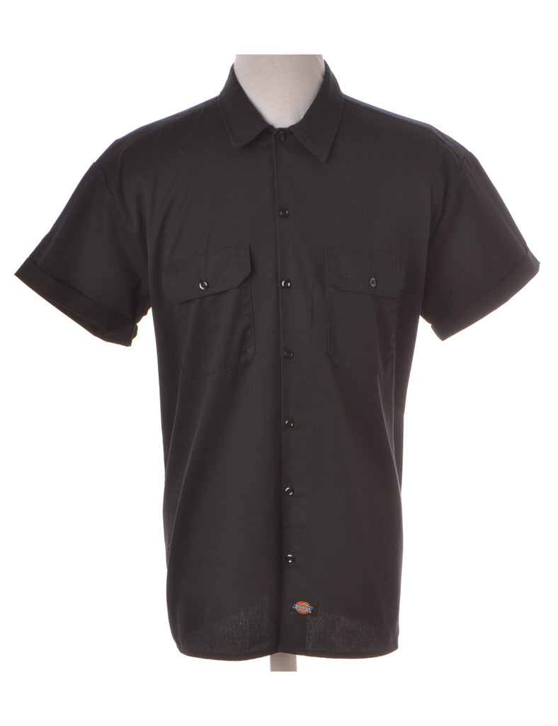 Label Black Upcycled Dickies Shirt - Shirts - Beyond Retro