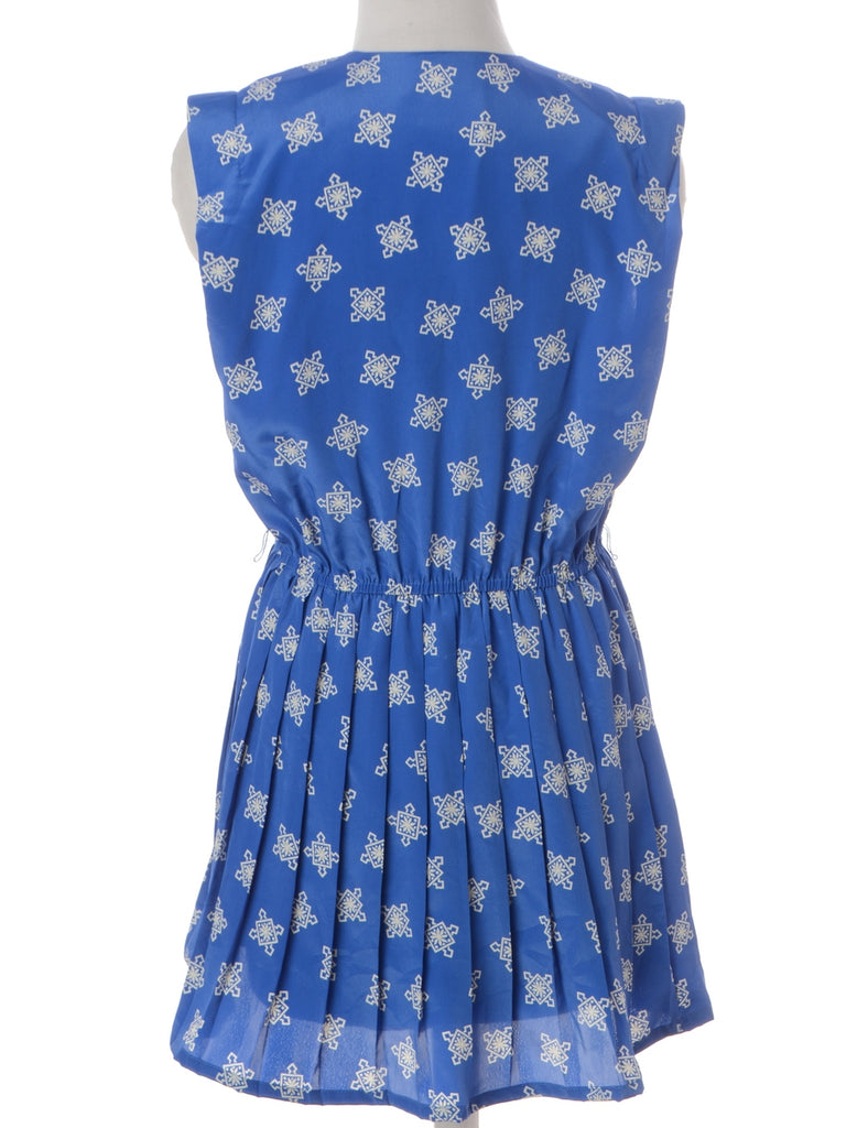 Label Anna Sleeveless Summer Short Dress - Dresses - Beyond Retro