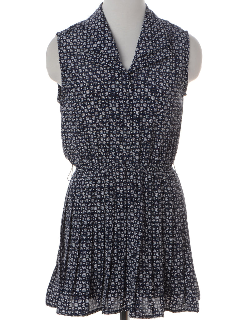 Label Anna Sleeveless Summer Short Dress - Dresses - Beyond Retro