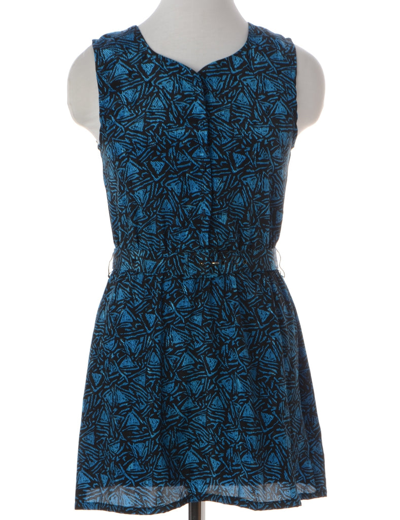 Label Anna Sleeveless Summer Short Dress - Dresses - Beyond Retro