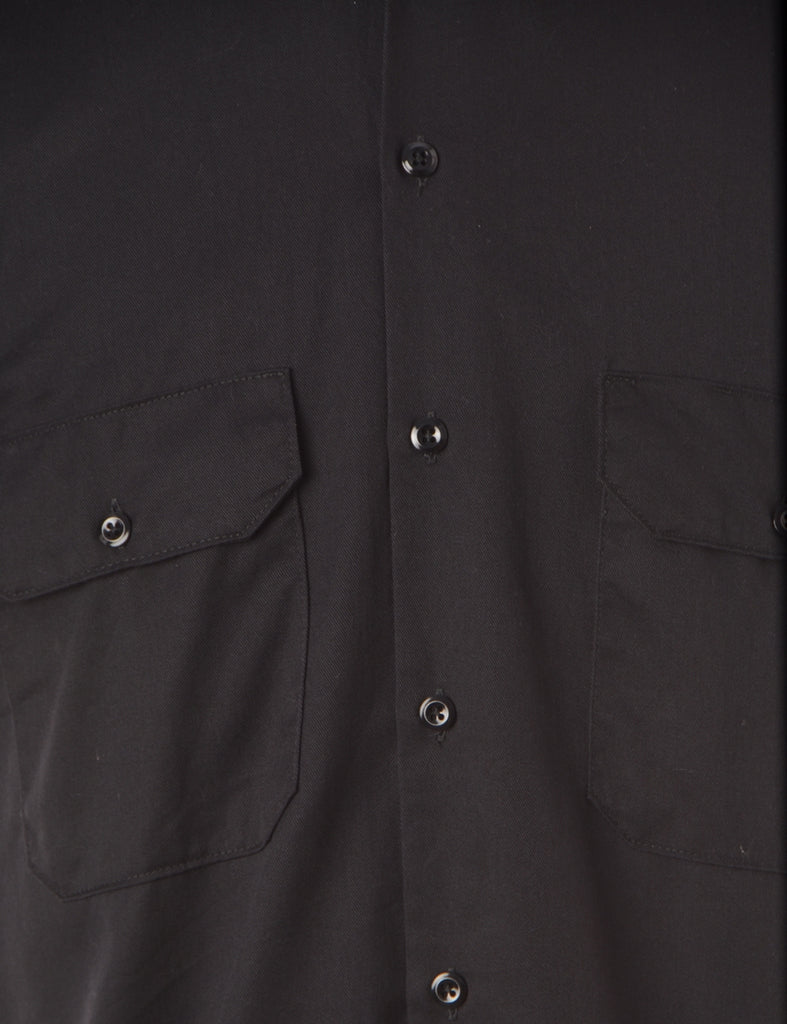 Label Black Upcycled Dickies Shirt - Shirts - Beyond Retro