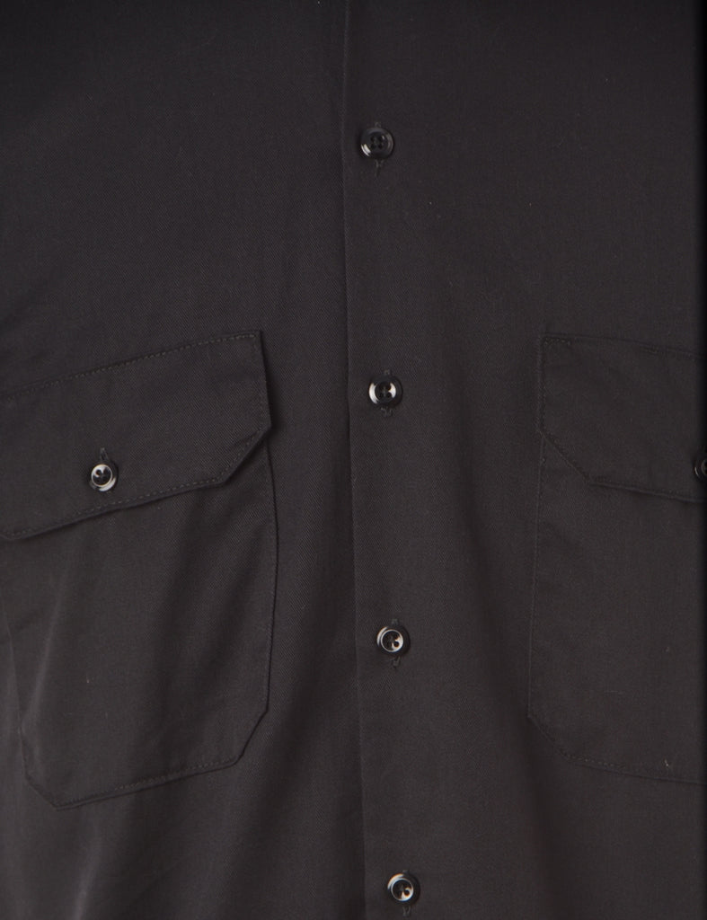 Label Black Upcycled Dickies Shirt - Shirts - Beyond Retro