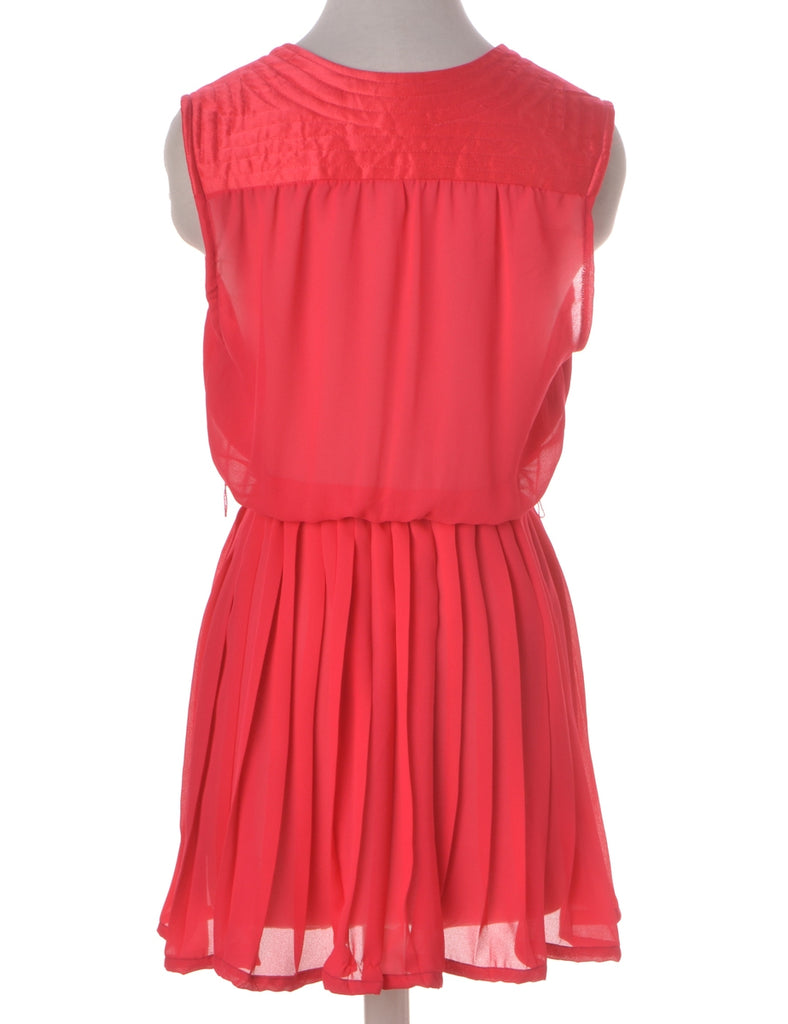 Label Anna Sleeveless Summer Short Dress - Dresses - Beyond Retro