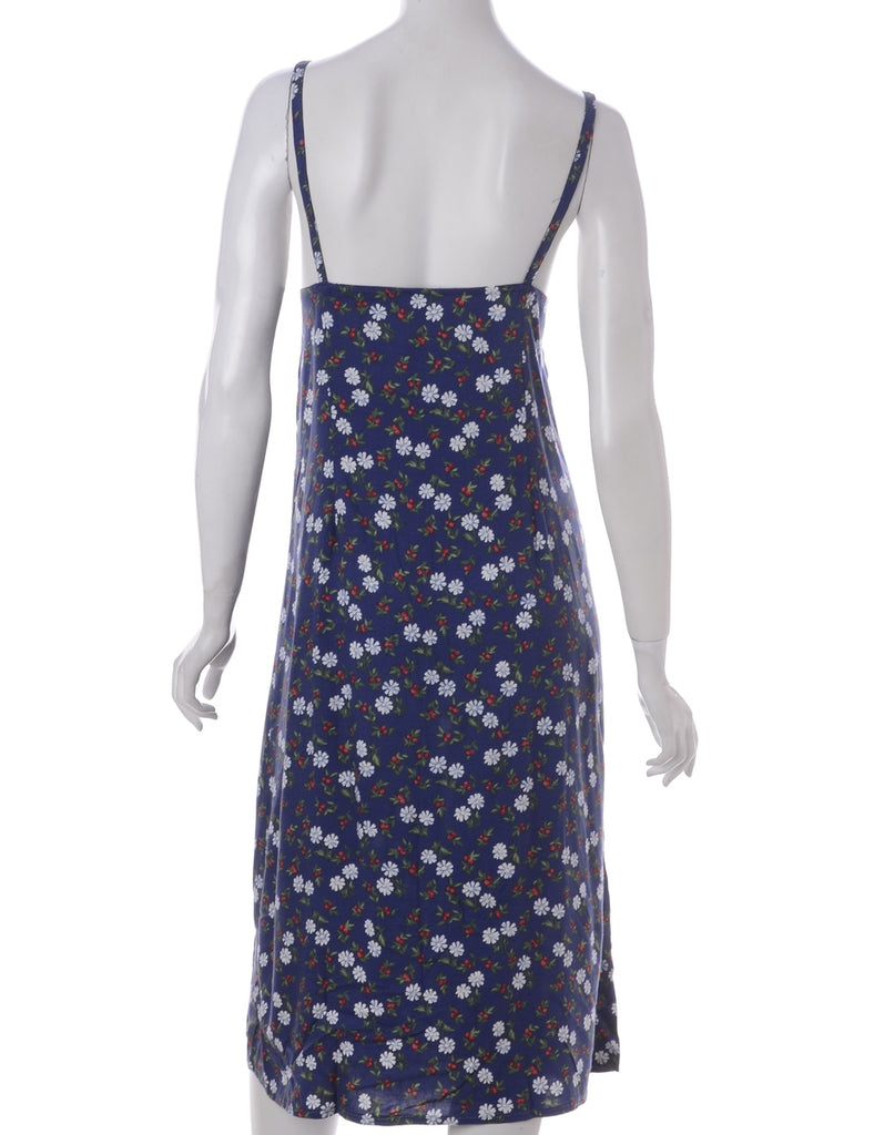 Beyond Retro Label Molly Strappy Slip Dress Navy - Dresses - Beyond Retro