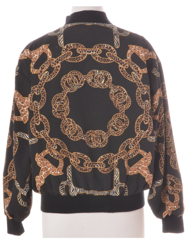 Label Kay Bomber Patterned Jacket