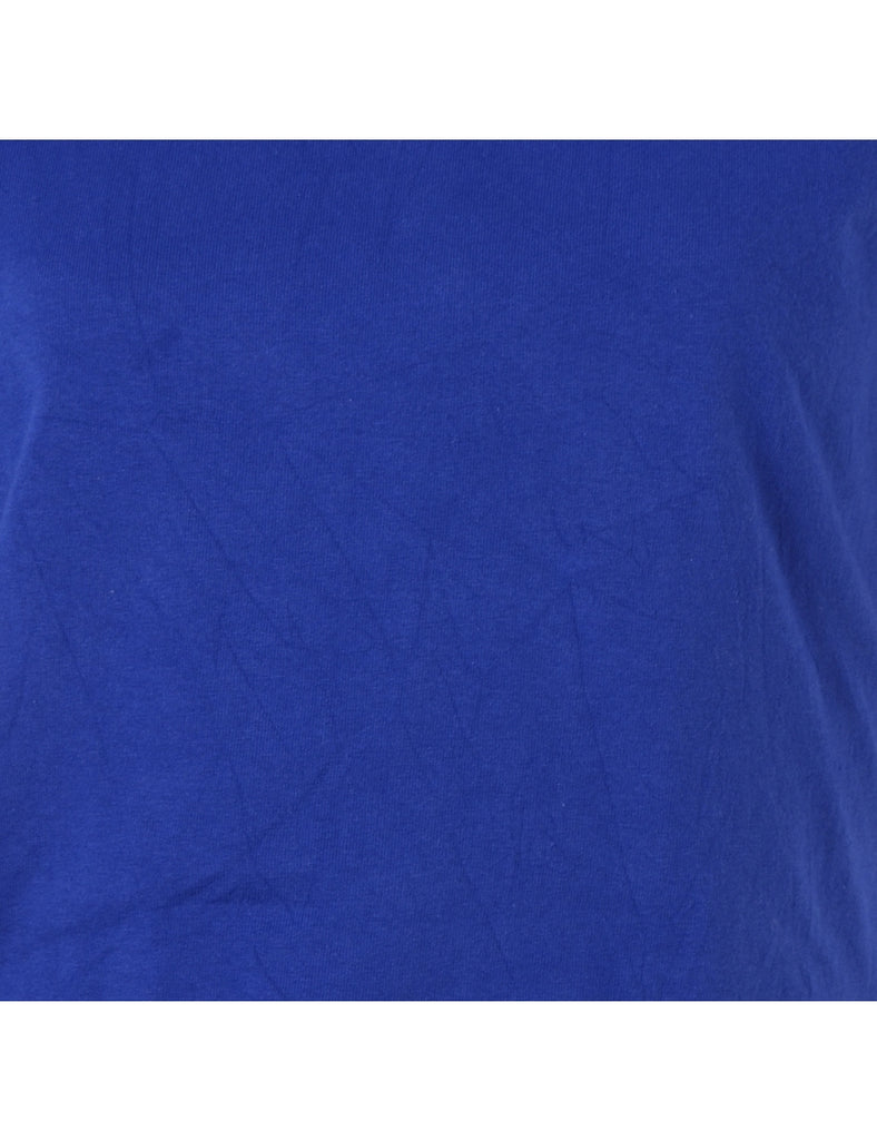 Label Bell Cropped Roll Sleeve T-Shirt - T-shirts - Beyond Retro