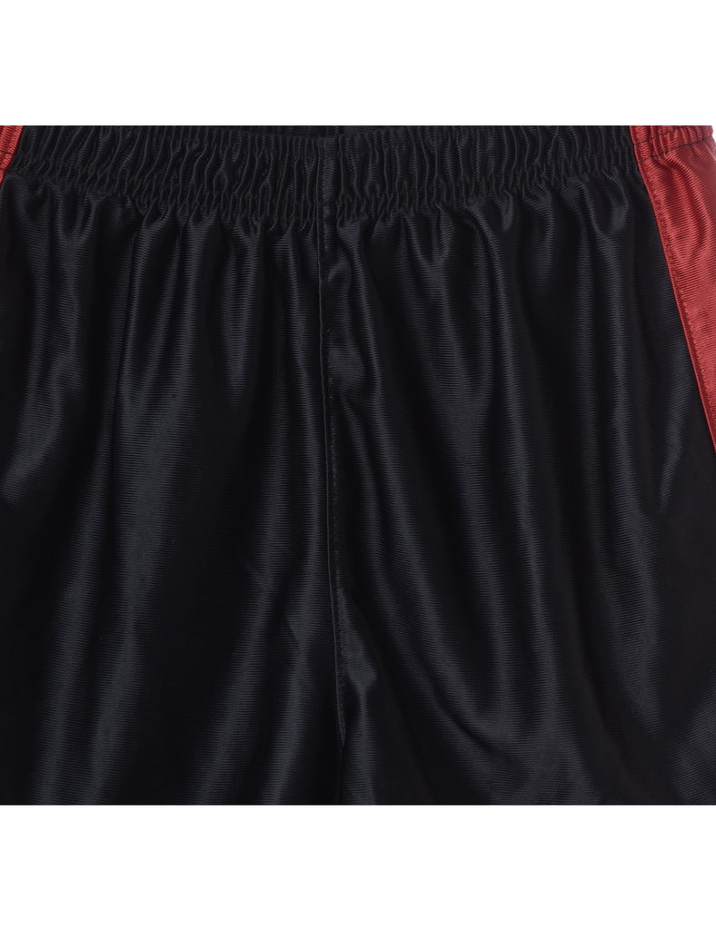 Beyond Retro Label Louise Sport Shorts Black With A Drawstring Waist - Shorts - Beyond Retro