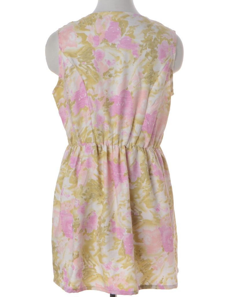 Label Anna Sleeveless Summer Short Dress - Dresses - Beyond Retro