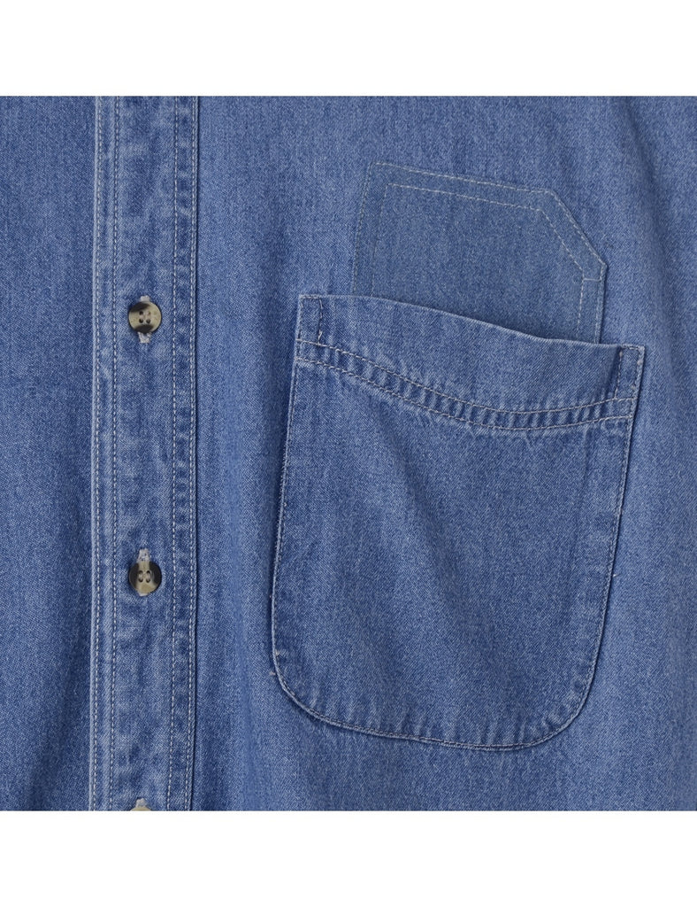 Label Callum Denim Double Pocket Shirt