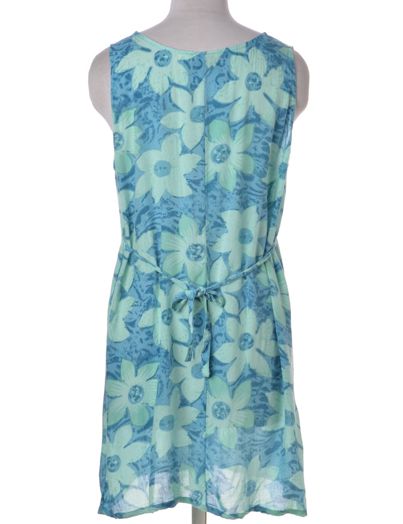 Floral Print Short Dress - Dresses - Beyond Retro